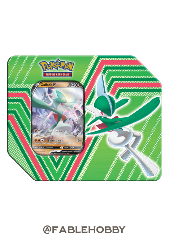 Pokémon Gallade V Hidden Potential Tin