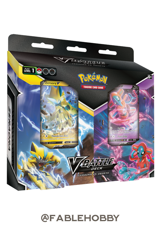 Pokémon Zeraora vs. Deoxys V Battle Decks