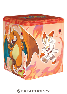 Pokémon Fire Stacking Tin