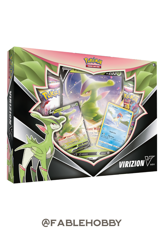 Pokémon Virizion V Box