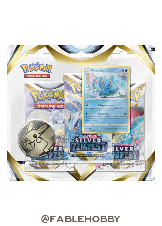 Pokémon Silver Tempest Manaphy Blister Pack