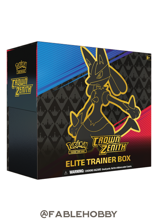 Pokémon Crown Zenith Elite Trainer Box