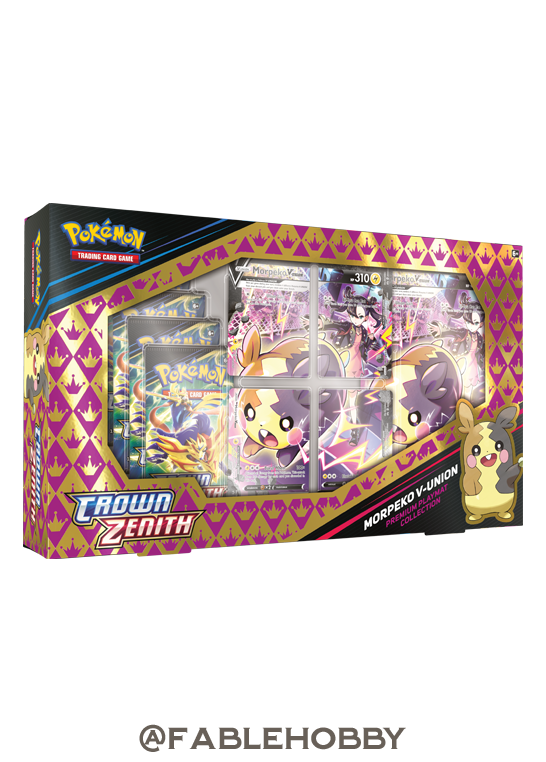 Pokémon Crown Zenith Morpeko V-UNION Premium Collection