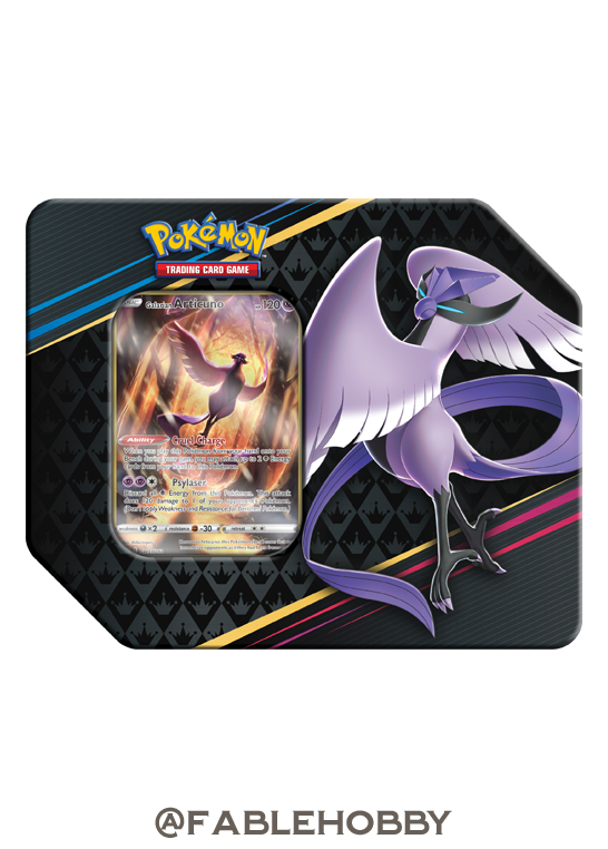 Pokémon Crown Zenith Galarian Articuno Tin