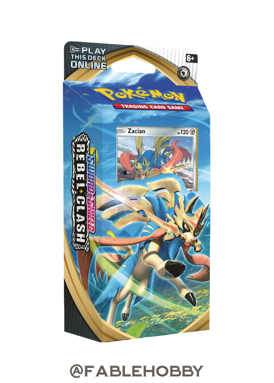 Pokémon Rebel Clash Zacian Theme Deck