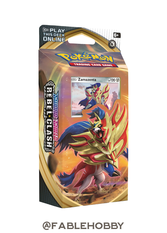 Pokémon Rebel Clash Zamazenta Theme Deck