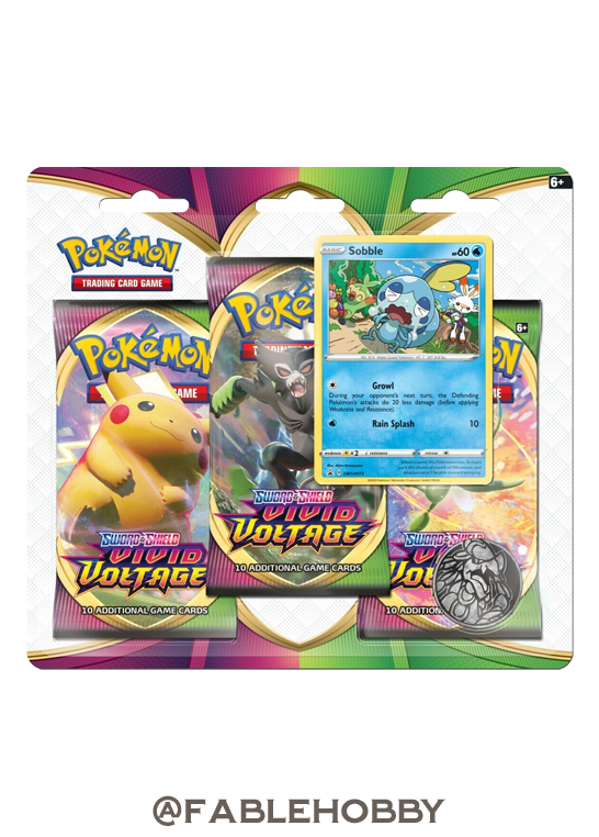 Pokémon Vivid Voltage Sobble Blister Pack