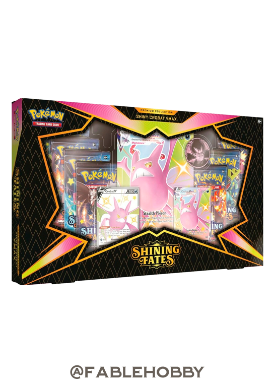 Pokémon Shining Fates Crobat VMAX Premium Collection