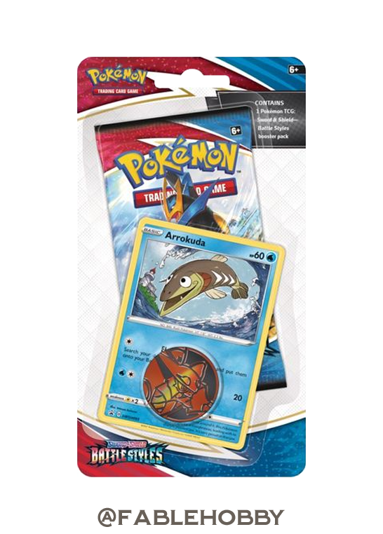 Pokémon Battle Styles Arrokuda Checklane Blister Pack