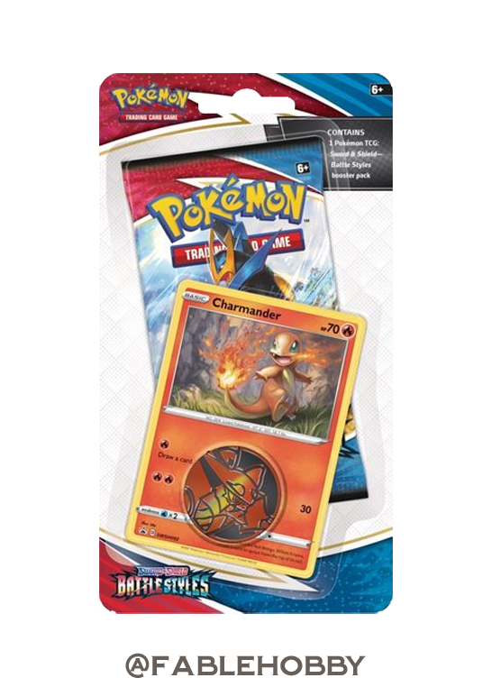 Pokémon Battle Styles Charmander Checklane Blister Pack