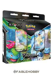 Pokémon Venusaur vs. Bastoise V Battle Decks