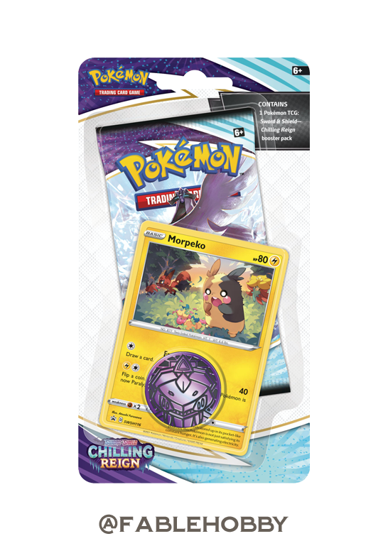 Pokémon Chilling Reign Morpeko Checklane Blister Pack