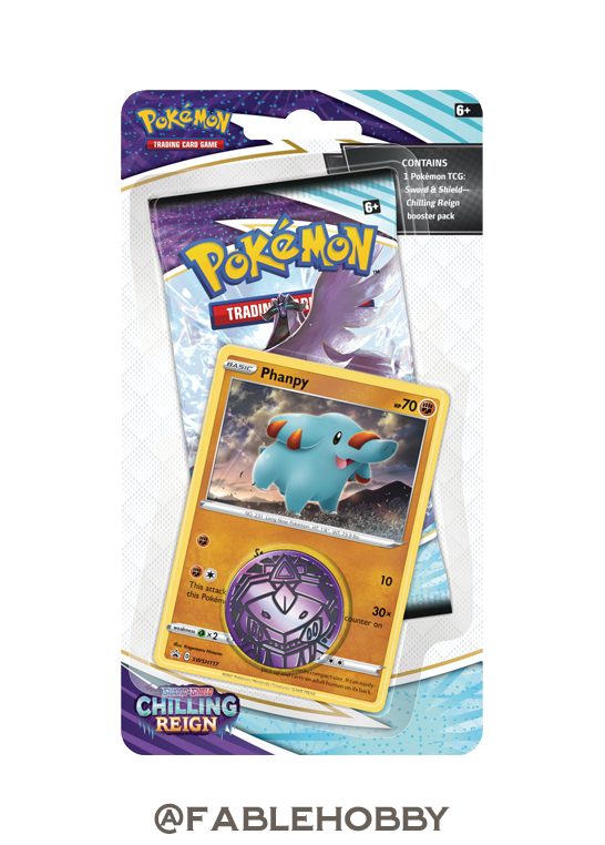 Pokémon Chilling Reign Phanpy Checklane Blister Pack