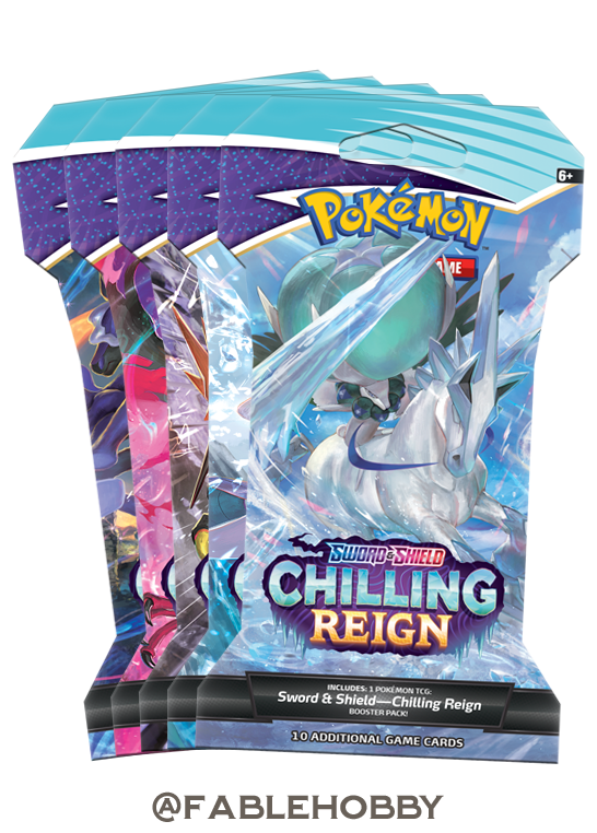 Pokémon Chilling Reign Booster Pack [Sleeved]