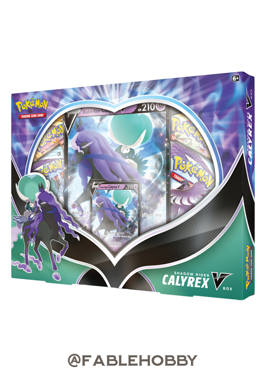 Pokémon Shadow Rider Calyrex V Box