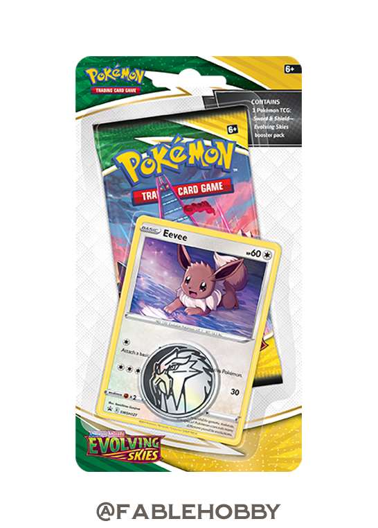 Pokémon Evolving Skies Eevee Checklane Blister Pack