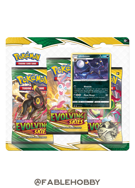 Pokémon Evolving Skies Umbreon Blister Pack