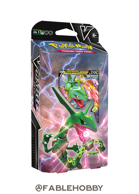 Pokémon Rayquaza V Battle Deck