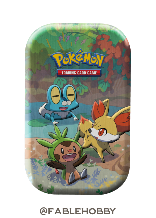 Pokémon Celebrations Kalos Mini Tin