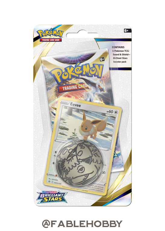 Pokémon Brilliant Stars Eevee Checklane Blister Pack