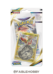 Pokémon Brilliant Stars Flapple Checklane Blister Pack