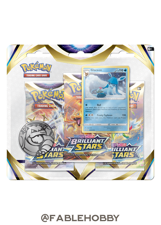 Pokémon Brilliant Stars Glaceon Blister Pack