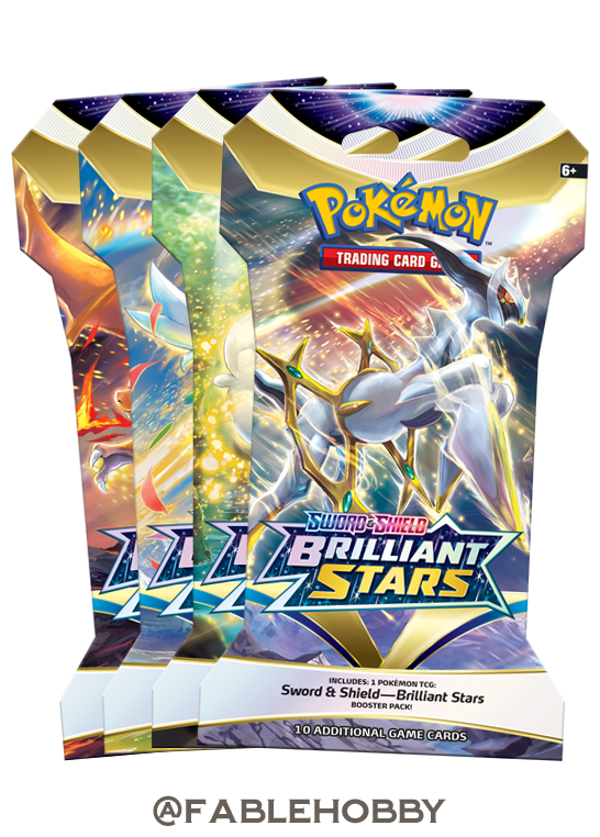 Pokémon Brilliant Stars Booster Pack [Sleeved]