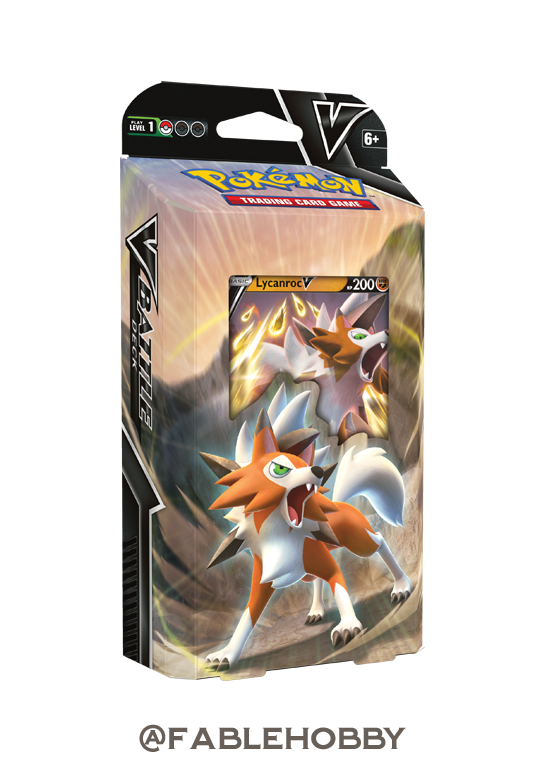 Pokémon Lycanroc V Battle Deck