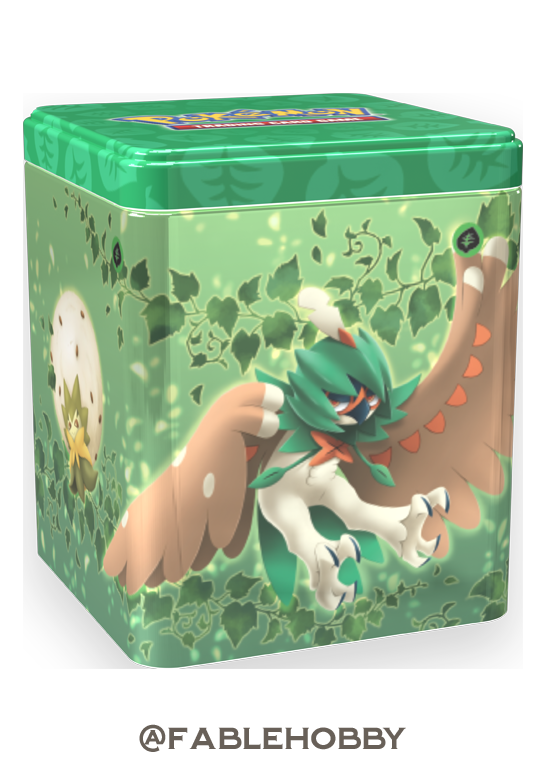 Pokémon Grass Stacking Tin