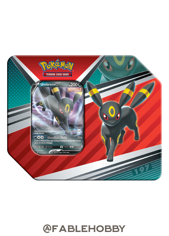 Pokémon Umbreon V Heroes Tin