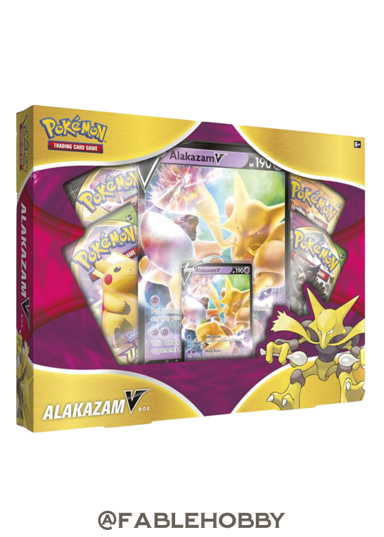 Pokémon Alakazam V Box