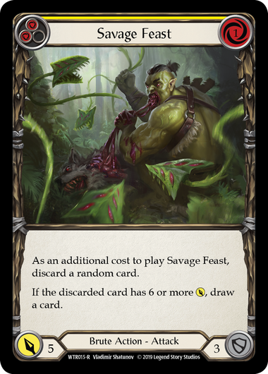 Savage Feast (Yellow)