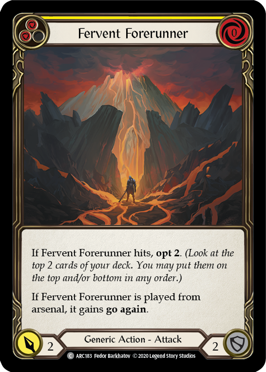 Fervent Forerunner (Yellow)