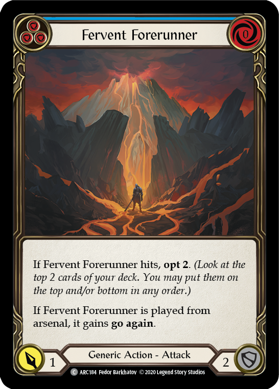 Fervent Forerunner (Blue)