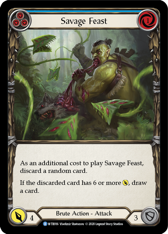 Savage Feast (Blue)