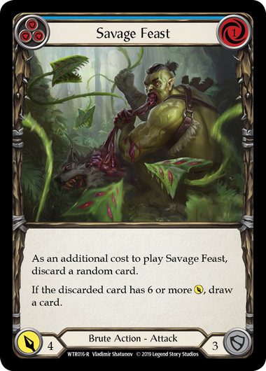 Savage Feast (Blue)