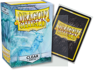 Dragon Shield 100ct Box Matte Clear Sleeves