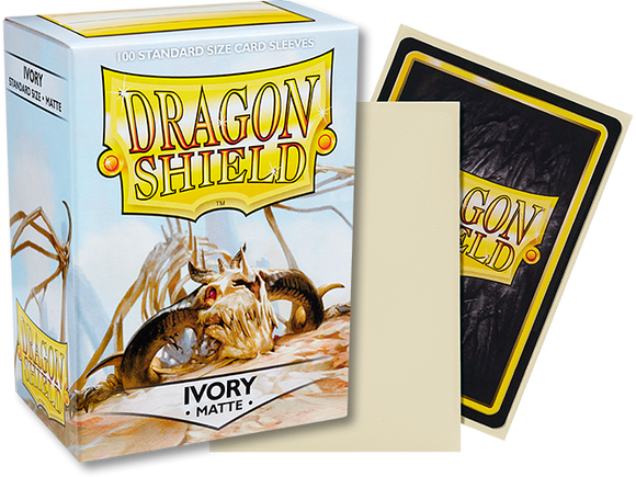 Dragon Shield 100ct Box Matte Ivory Sleeves