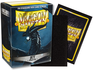 Dragon Shield 100ct Box Matte Jet Sleeves