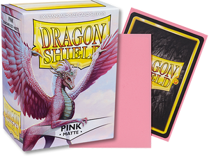 Dragon Shield 100ct Box Matte Pink Sleeves